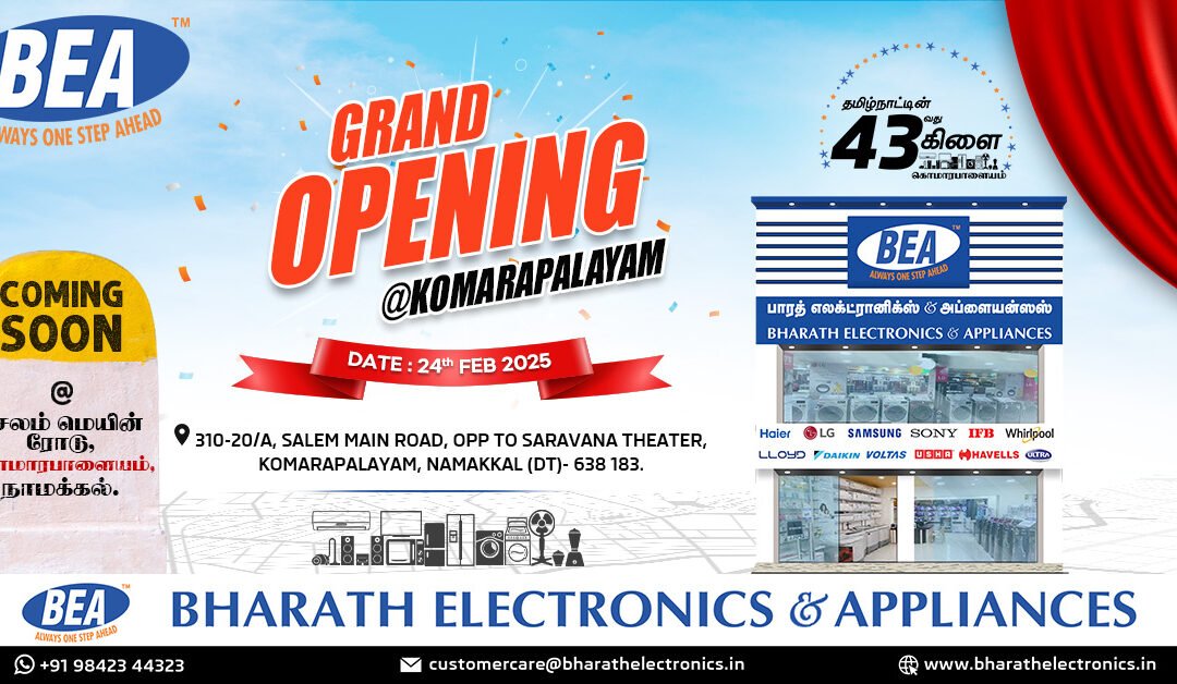Grand Opening of 43rd Showroom in Komarapalayam